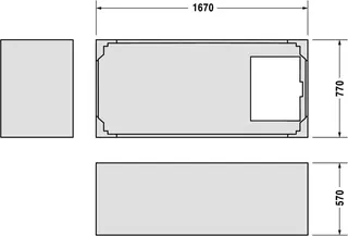 Duravit Wannenträger für 700336 – Bild 3