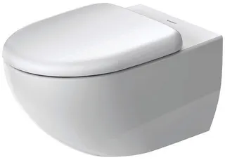 Duravit Wand-WC Set Architec, Weiß, rimless Tiefspüler inkl.WC-Sitz 0069690000 – Bild 2