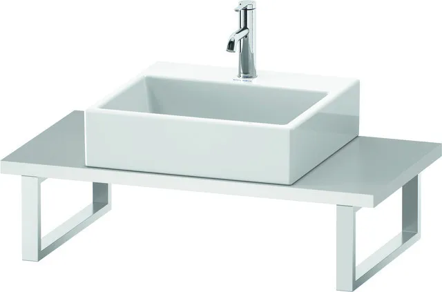 Duravit Konsole variabel DuraStyle Compact 1 Ausschn.,30xvarx480,Weiß Matt