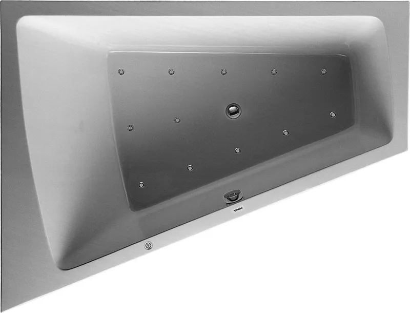 Duravit Whirlwanne Paiova 1700x1300mm, weiß Einbauversion, Ecke li. Jet-System