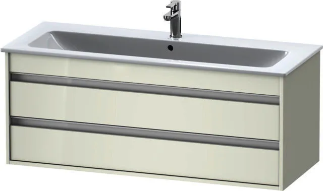 Duravit WTU Ketho f. ME by Starck, 2 Schubk. 480x1200x475mm, Weiß Hochglanz