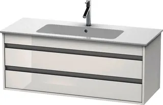 Duravit WTU Ketho f. ME by Starck, 2 Schubk. 480x1200x475mm, Weiß Hochglanz – Bild 2
