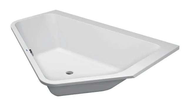 Duravit Paiova 5 Badew. 1900x1400 Einbau Ecke R,Rückenschr. 2 Rechts, Weiß