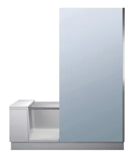 DU Shower+Bath Badewanne 1700x750 Nische Rückenschr.1 Links, Mineralg.Weiß