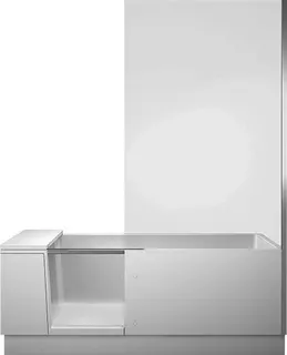Duravit Shower+Bath Badewanne 1700x750 Ecke R Rückenschr.1 Links, Mineralg.Weiß – Bild 2