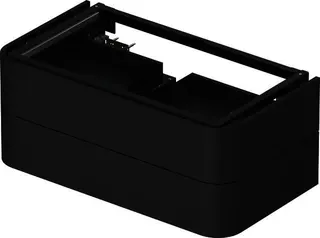 Duravit WTU HappyD2+ wandh.,408x1000x550mm 2Schubkästen, graphit supermatt f.ASB – Bild 5
