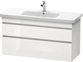 Duravit WTU wandh. DuraStyle 448x1130x610mm 2 SchKa,232012,weiß hgl./weiß hgl. – Bild 2