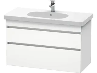 Duravit WTU wandh. DuraStyle 453x1000x610mm 2 SchKa,034210,weiß matt/weiß matt – Bild 2