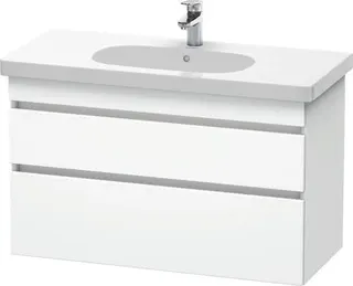 Duravit WTU wandh. DuraStyle 453x1000x610mm 2 SchKa,034210,weiß matt/weiß matt – Bild 4