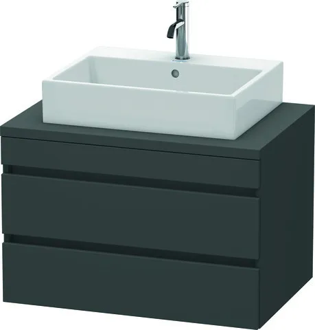 Duravit WTU DuraStyle f.Konsole 512x800x548 2 Schubkästen, Graphit Matt