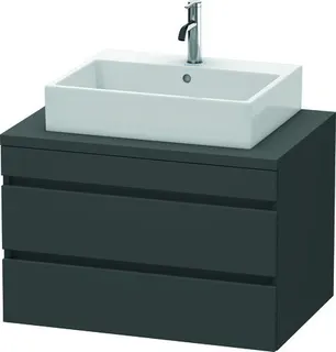 Duravit WTU DuraStyle f.Konsole 512x800x548 2 Schubkästen, Graphit Matt