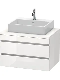 Duravit WTU DuraStyle f.Konsole 512x800x548 2 Schubkästen, Graphit Matt – Bild 3