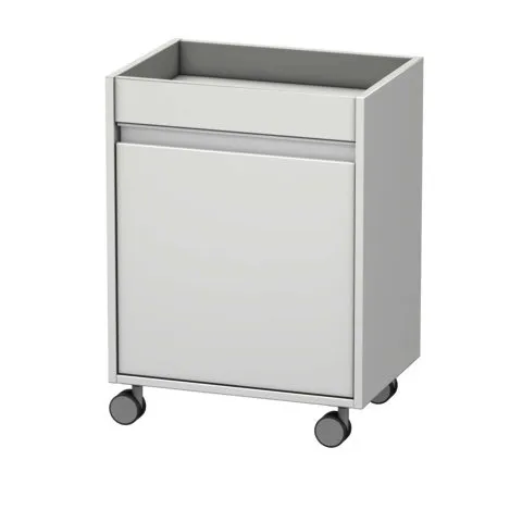 Duravit Rollcontainer Ketho 360x500x670mm 1 Tür, TA links, weiß matt