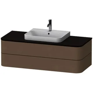 DU WTU HappyD2+ wandh.,408x1300x550mm 2Schubkästen, leinen f.ASB