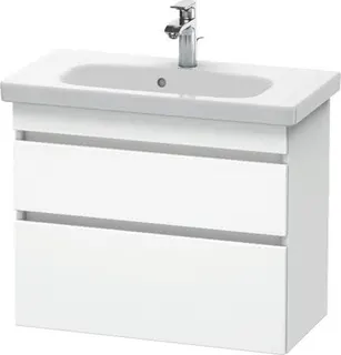 Duravit WTU wandh. DuraStyle 350x730x610mm 2 SchKa,233778,weiß matt/weiß matt – Bild 4