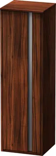 Duravit Hochschrank Ketho 360x400x1320mm 1 Tür, TA links, nussbaum natur