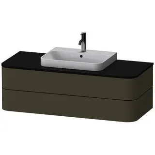 Duravit WTU HappyD2+ wandh.,408x1300x550mm 2Schubkästen, steingrau seidenm.f.ASB – Bild 3