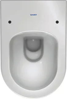 Duravit Wand-WC Darling New 540 mm Tiefspüler, Durafix, weiß – Bild 5