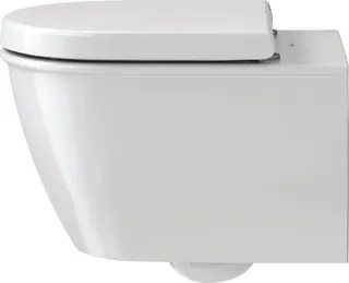 Duravit Wand-WC Darling New 540 mm Tiefspüler, Durafix, weiß – Bild 4