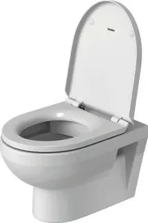 Wand-WC Duravit No.1 540 mm Tiefspüler, rimless, weiß – Bild 2