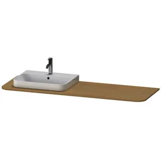 DU Konsole m.1Aus.HappyD2+,16x1600x550mm Beckenposition l., mediterrane eiche