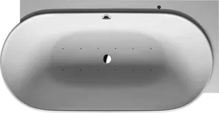 DU Luv Whirlw. 1850x950mm, Ecke R Nahtl.VK, Rückenschr.2,Air-Syst.,Weiß M.
