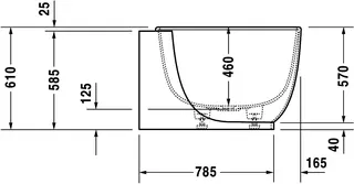 Duravit Luv Whirlw. 1850x950mm, Ecke R Nahtl.VK, Rückenschr.2,Air-Syst.,Weiß M. – Bild 5