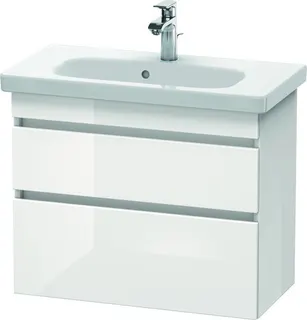 Duravit WTU wandh. DuraStyle 350x730x610mm 2 SchKa,233778,weiß hgl./weiß hgl.