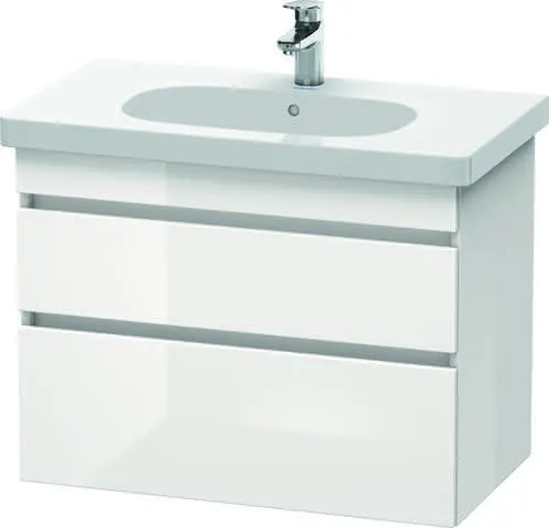 Duravit WTU wandh. DuraStyle 453x800x610mm 2 SchKa,034285,weiß hgl./weiß hgl.