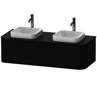 DU WTU HappyD2+ wandh.,354x1300x550mm 1Auszug, BP b., graphit supermatt