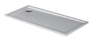 DU Starck Slimline Duschwanne, Rechteckig, 1500x700x55 mm, Weiß, Sanitä