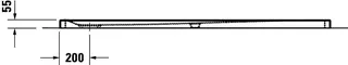 Duravit Tempano Duschwanne 1800x900x55mm Weiß – Bild 2