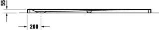 Duravit Tempano Duschwanne 1800x900x55mm Weiß – Bild 4