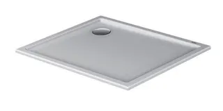 Duravit Starck Slimline Duschwanne, Rechteckig, 900x750x45 mm, Weiß, Sanitär