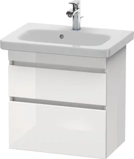 Duravit WTU wandh. DuraStyle 368x580x610mm 2 SchKa., 233763, weiß hgl. – Bild 3