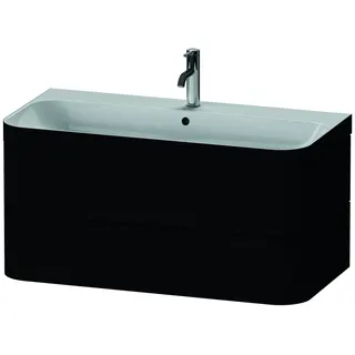 Duravit Waschtischunterbau m. Happy D.2 Plus 1 HL, 480x975x490mm, graphit supermatt – Bild 3