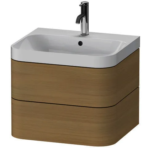 Duravit WTU m. Happy D.2 Plus, 2 Schk., 1 HL,480x575x490mm,Medit. Eiche