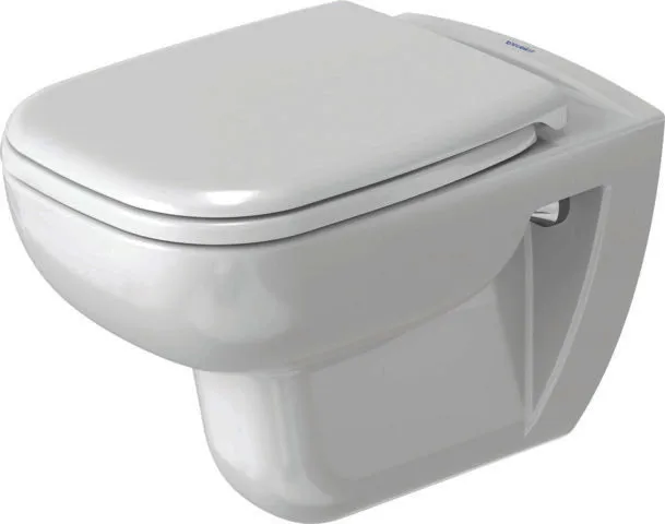 Duravit Wand-WC D-Code 545mm, weiß rimless, Tiefsp., 4,5L, HYG