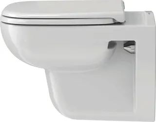 Duravit Wand-WC D-Code 545mm, weiß rimless, Tiefspüler, 4,5Liter – Bild 4