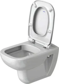 Duravit Wand-WC D-Code 545mm, weiß rimless, Tiefspüler, 4,5Liter – Bild 2