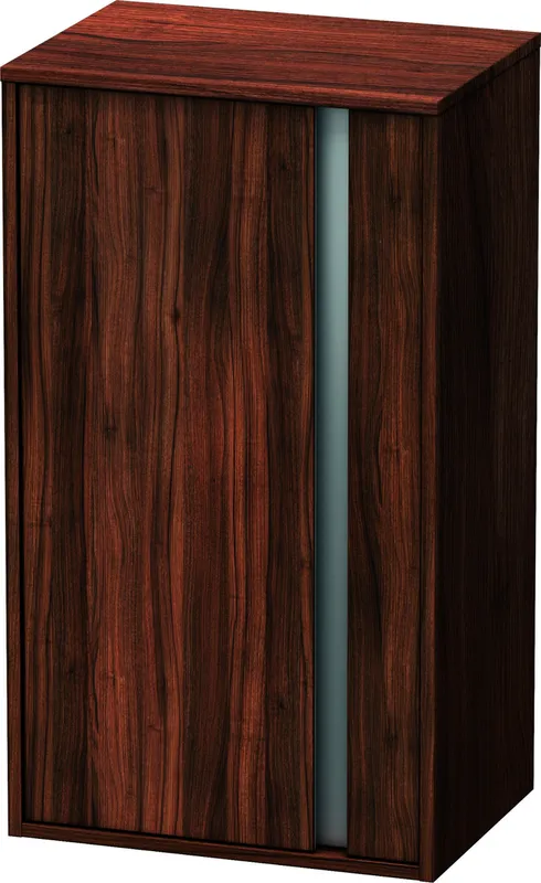 Duravit Halbhochschrank Ketho 360x500x880mm 1 Tür, TA links, nussbaum natur
