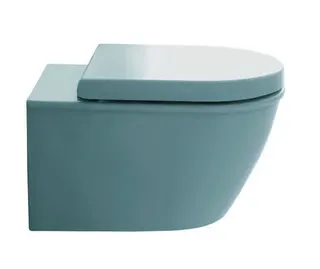 Duravit Wand-WC Darling New Compact 485 mm Tiefspüler, Durafix, weiß, HYG