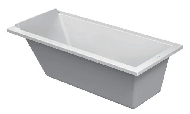 Duravit Starck Badewanne Rk, 1600x700mm, Einau, Weiß