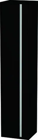 Duravit Hochschrank Ketho 360x400x1800mm 1 Tür, TA links, graphit matt