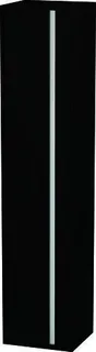 Duravit Hochschrank Ketho 360x400x1800mm 1 Tür, TA links, graphit matt