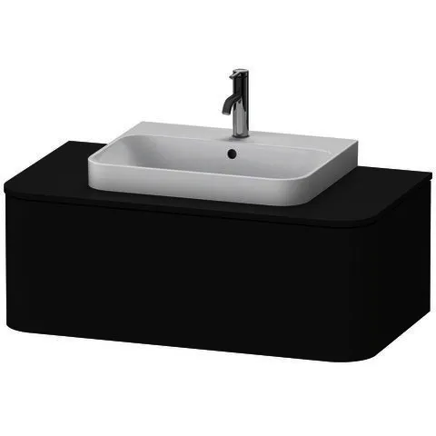 Duravit WTU HappyD2+ wandh.,354x1000x550mm 1Auszug, graphit supermatt f. ASB