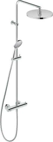 Duravit B.2 Duschsystem,m.Kopfbrause,+Handbr. Brausetherm.,Thermostatkart., Chrom HG