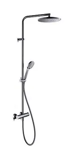 Duravit B.2 Duschsystem,m.Kopfbrause,+Handbr. Brausetherm.,Thermostatkart., Chrom HG – Bild 3