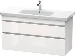 Duravit WTU wandh. DuraStyle 448x1130x610mm 2 SchKa,232012,weiß hgl./weiß hgl. – Bild 3