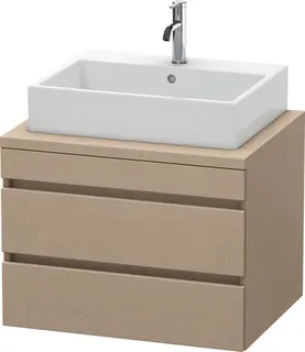 Duravit WTU DuraStyle f.Konsole 512x700x548 2 Schubk.,leinen/leinen – Bild 3